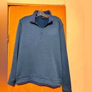 Blue Under Armour Golf pullover size medium